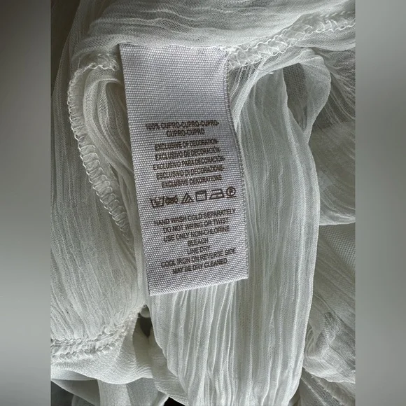 Free People Golden Light Embellished Fairy Top Small - Picture 8 of 9